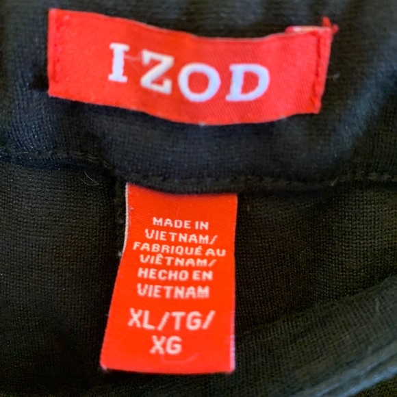 Amazing Izod black pants, XL - Picture 2 of 5